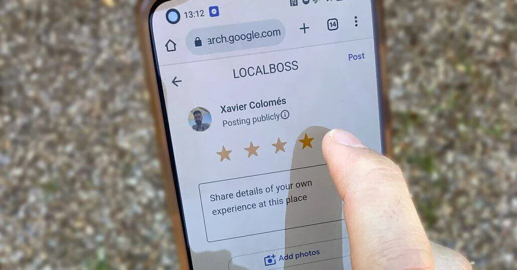 Link directly to the Google review form