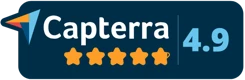 Capterra 4.9 stars