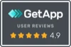 GetApp 4.9 stars