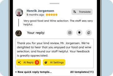 Respond to all reviews